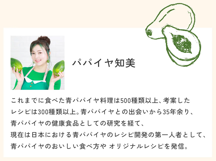 青パパイヤ酵素