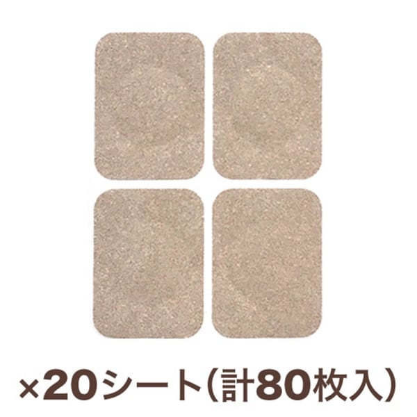 Bhado(びはどう)ツボピタッ専用貼替シール80枚入り(4枚×20シート)