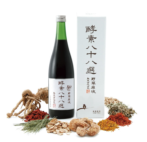 野草原液「酵素八十八選」720ml | からだによいもの。こころによいもの